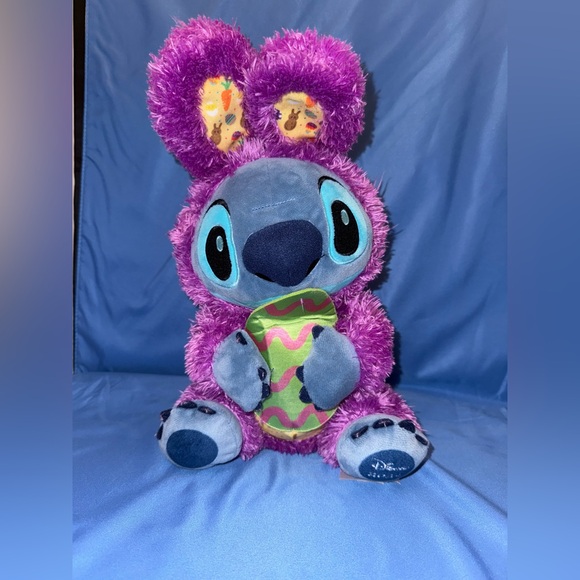 Disney Stitch Plush Easter Bunny – Lilo & Stitch – Medium 13'' 2024 - Picture 1 of 6